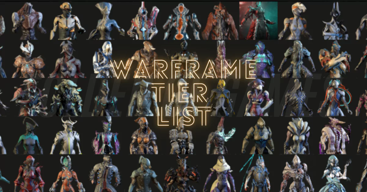 warframe tier list